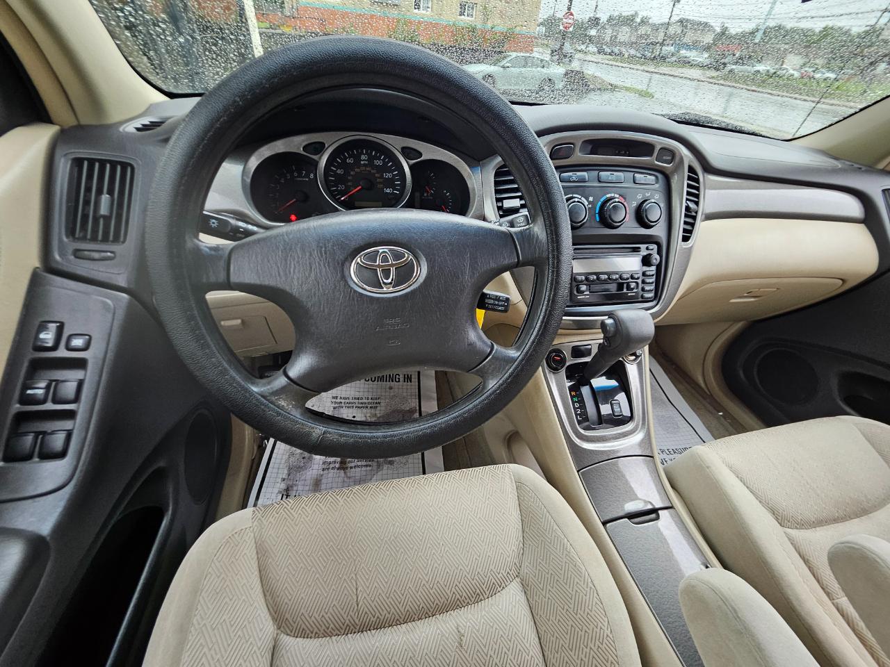 Toyota Highlander 4dr 4-Cyl 4WD (Natl) 2003