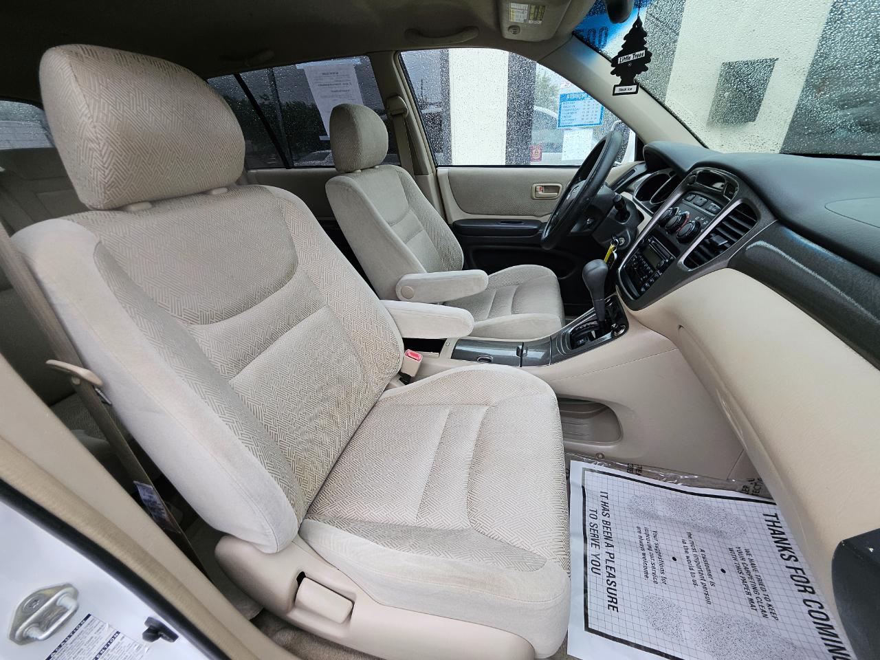 Toyota Highlander 4dr 4-Cyl 4WD (Natl) 2003