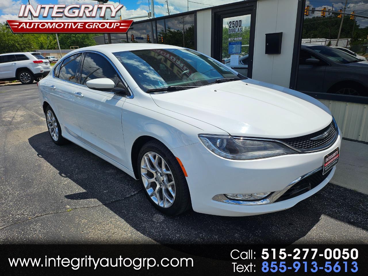 Chrysler 200 4dr Sdn C FWD 2015