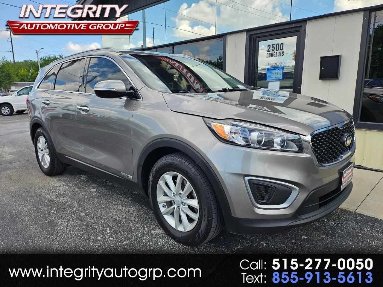 Kia Sorento AWD 4dr 3.3L LX 2016
