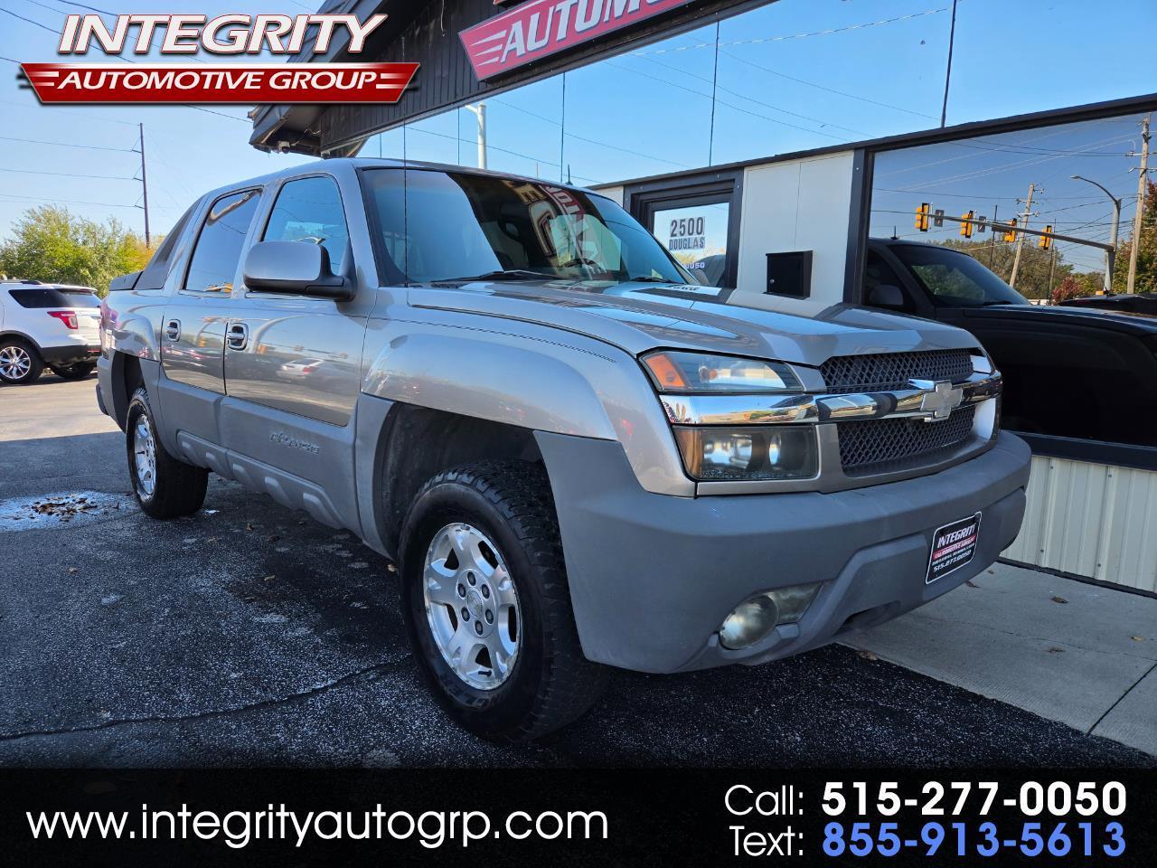 Chevrolet Avalanche 1500 5dr Crew Cab 130" WB 4WD 2002