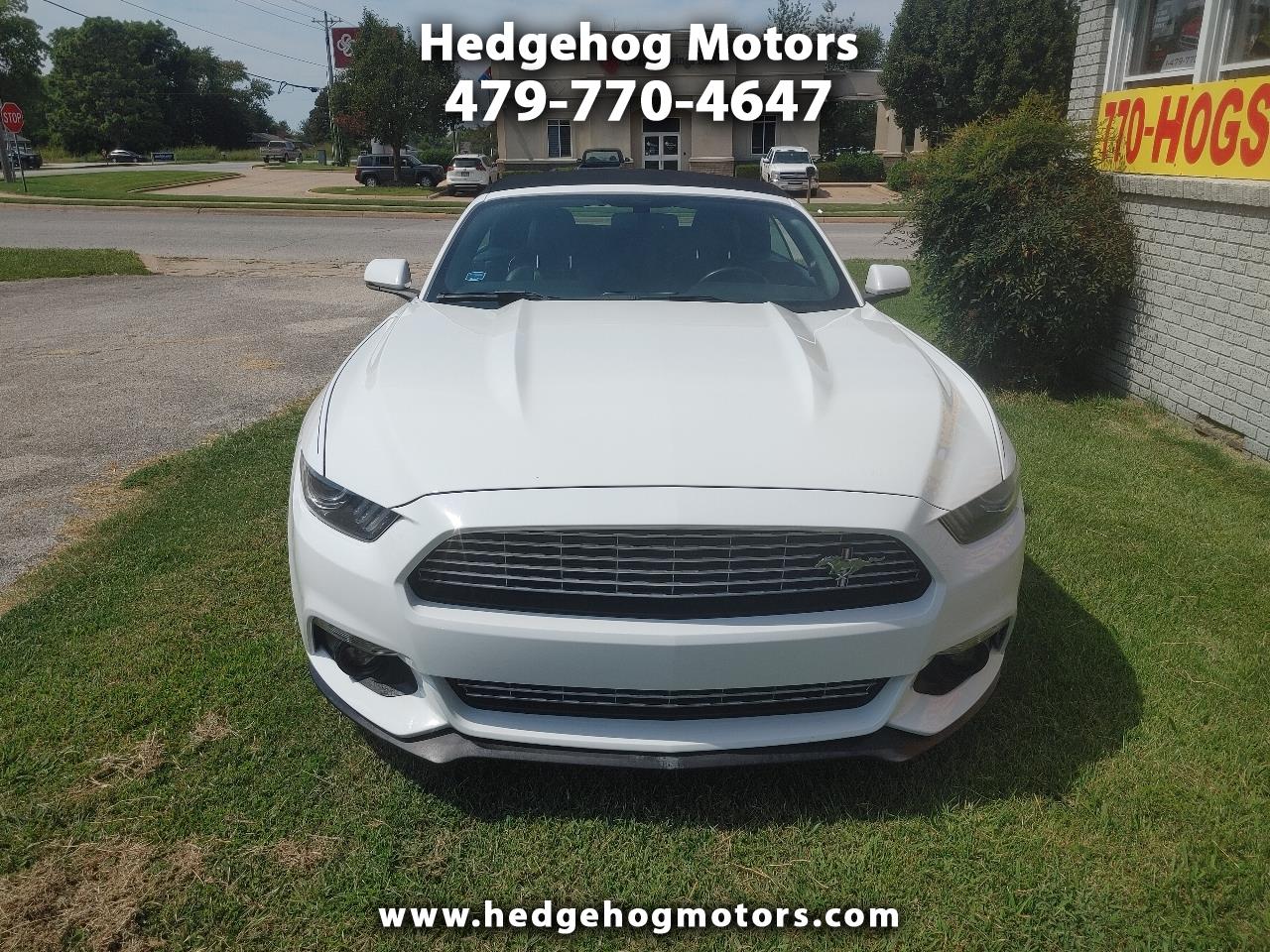 2016 Ford Mustang EcoBoost Premium Convertible