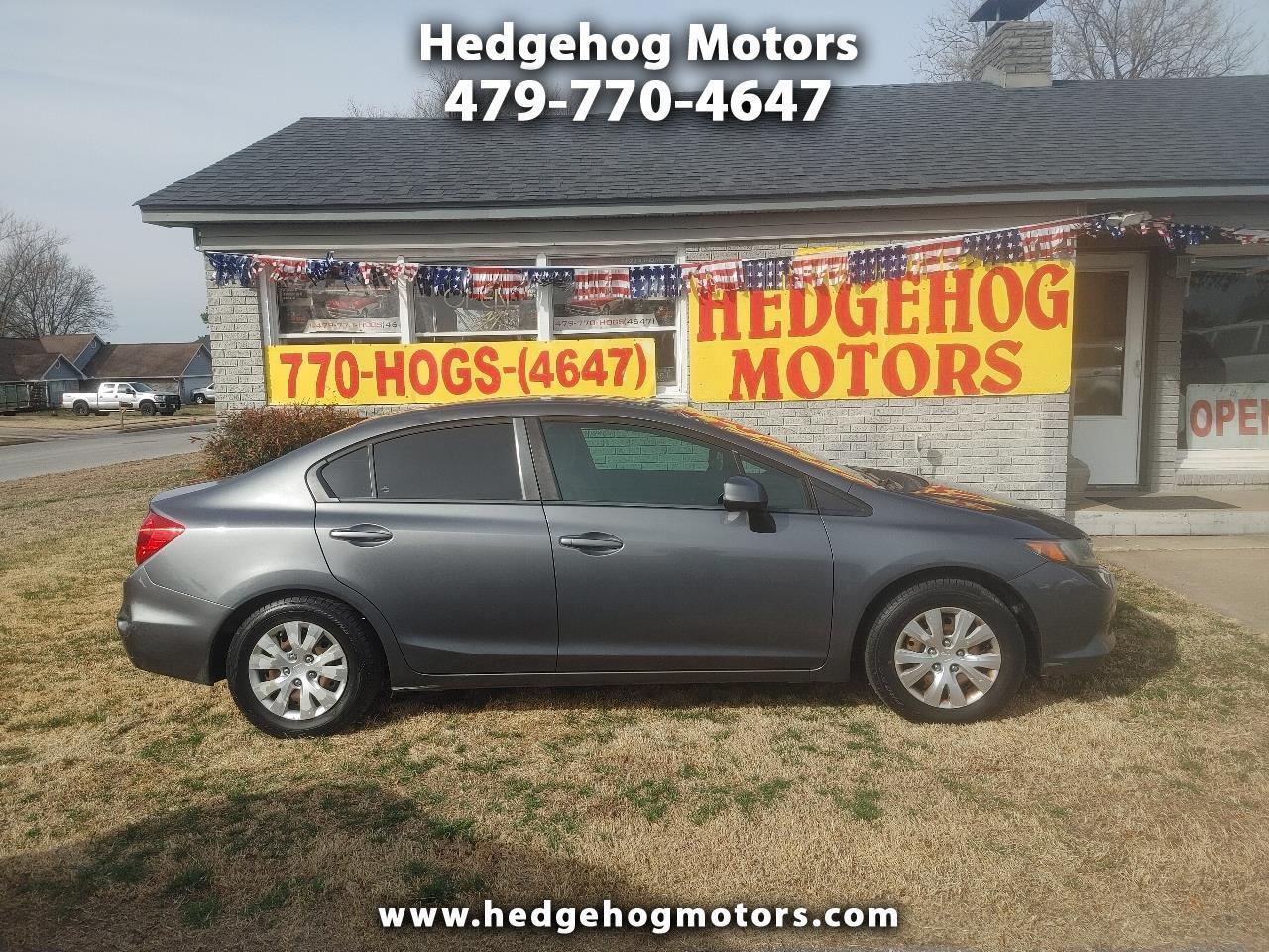 Honda Civic LX Sedan 5-Speed AT 2012