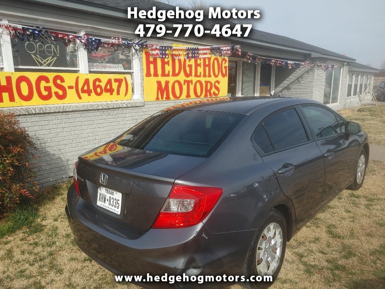 2012 Honda Civic LX Sedan 5-Speed AT