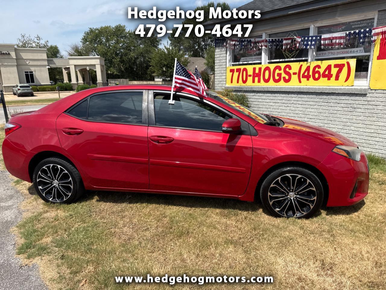 2015 Toyota Corolla S Plus CVT