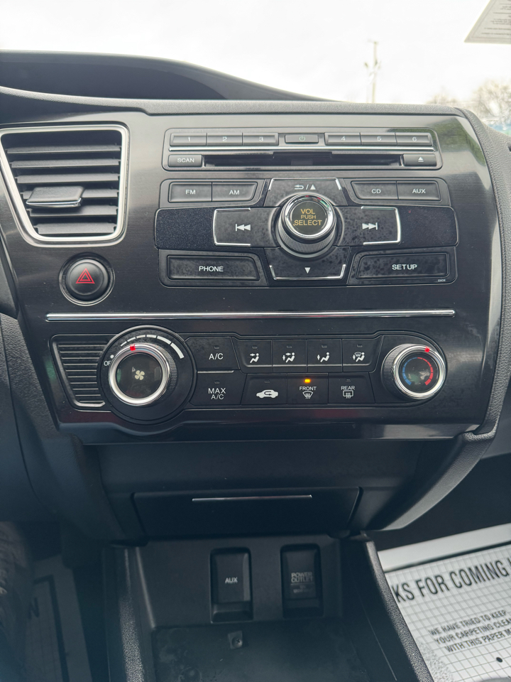 Honda Civic Cpe 2dr Auto LX 2013