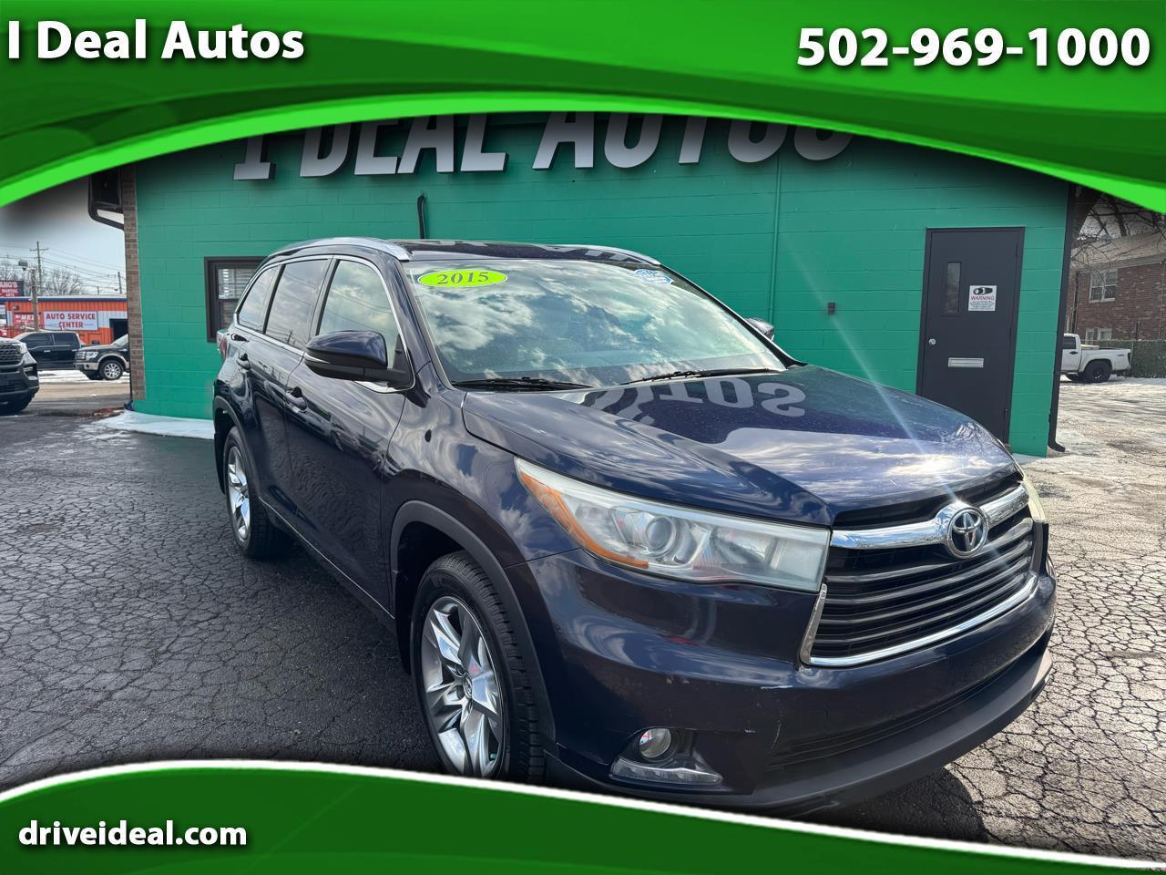 Toyota Highlander AWD 4dr V6 Limited (Natl) 2015