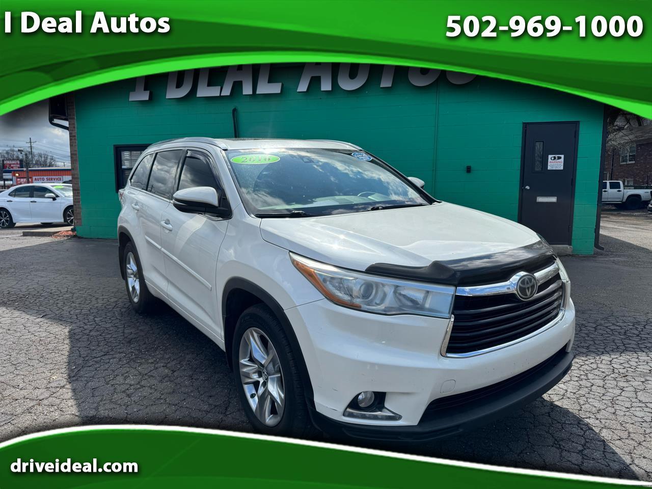 2016 Toyota Highlander AWD 4dr V6 Limited (Natl)