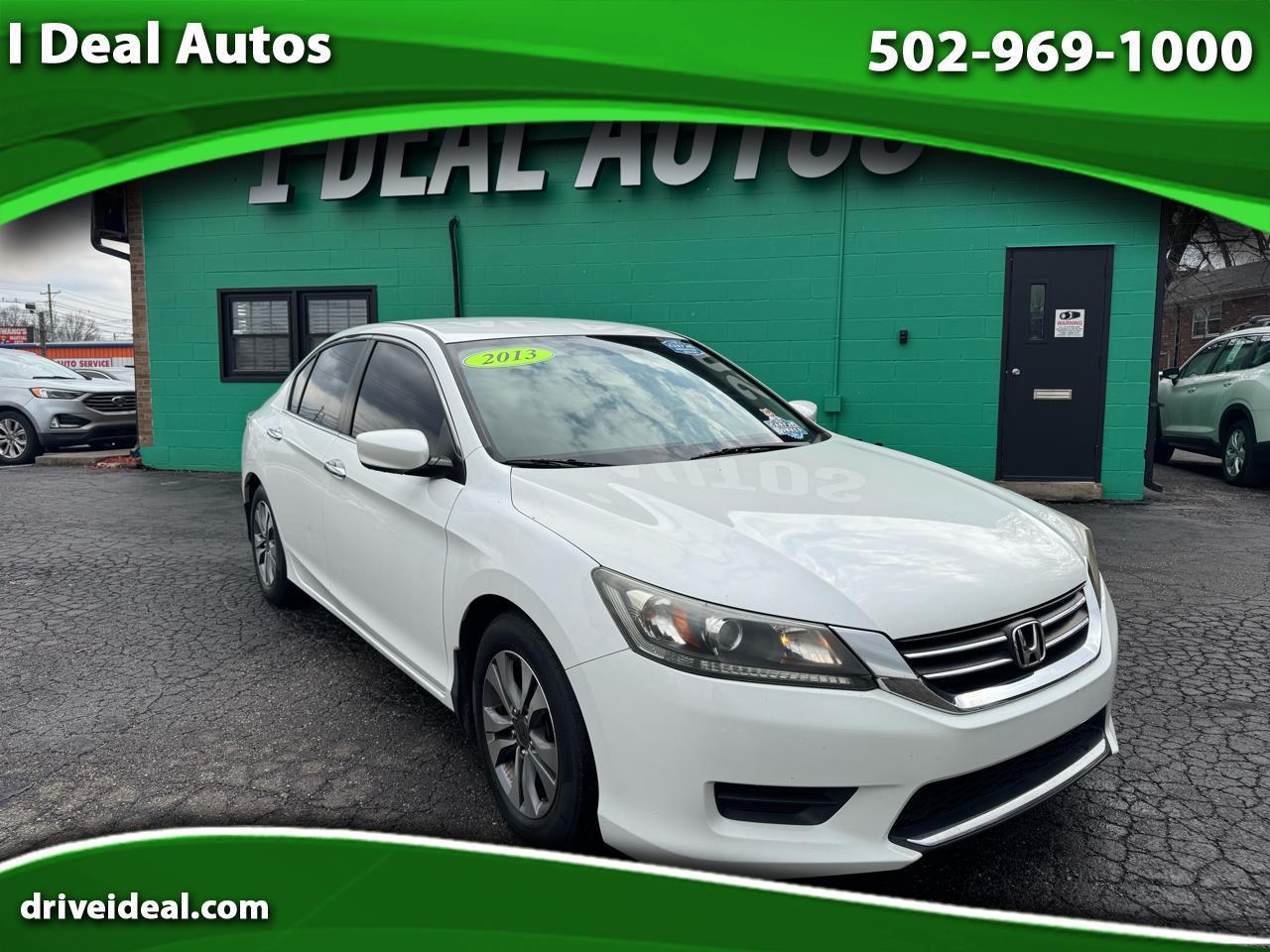 2013 Honda Accord Sdn 4dr I4 CVT LX