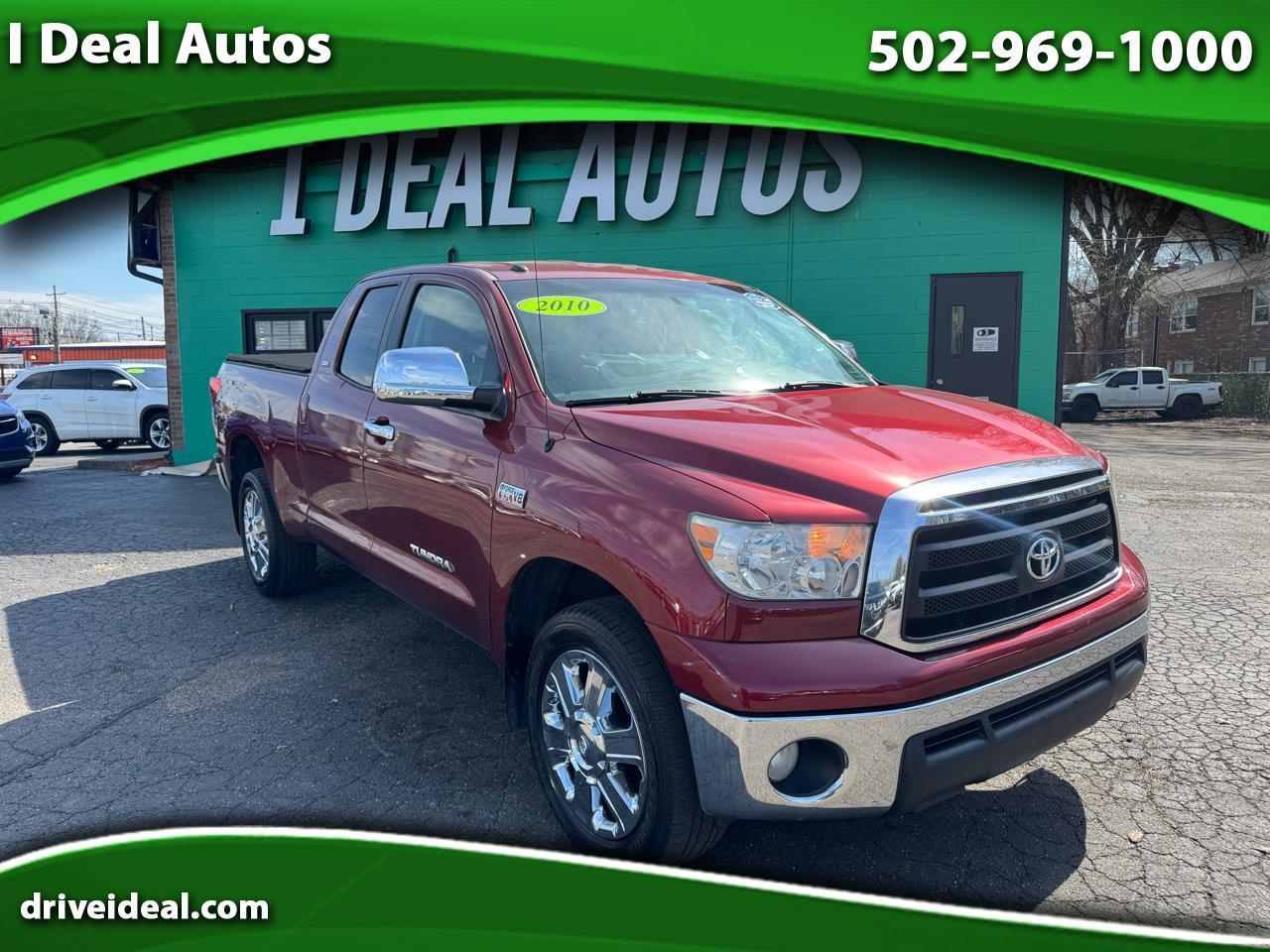 Toyota Tundra 4WD Truck Dbl 5.7L FFV V8 6-Spd AT (Natl) 2010