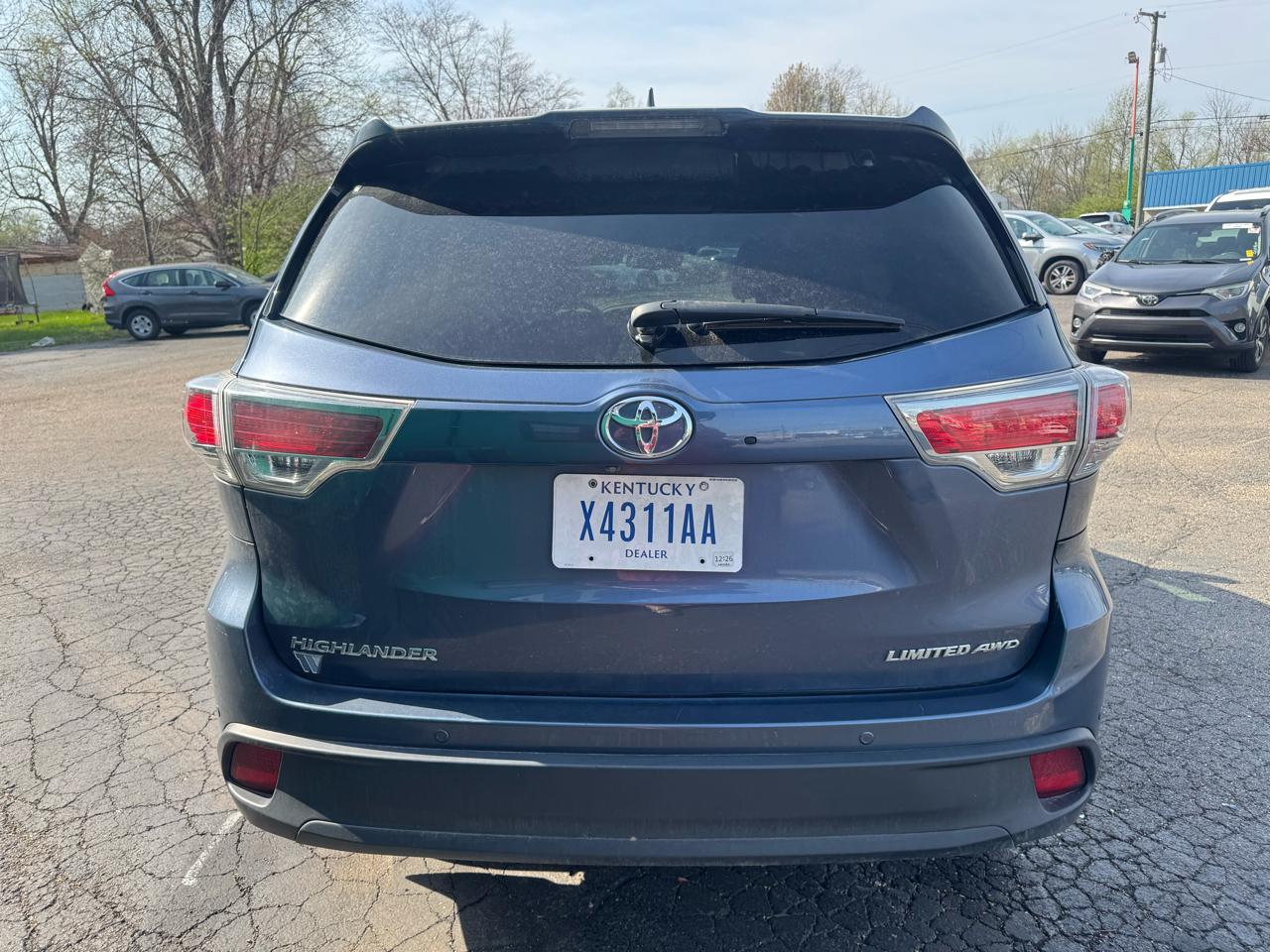 Toyota Highlander AWD 4dr V6 Limited (Natl) 2016