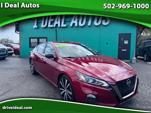 Red 2020 Nissan Altima 2.5 SR FWD Sedan Front-Wheel Drive Automatic