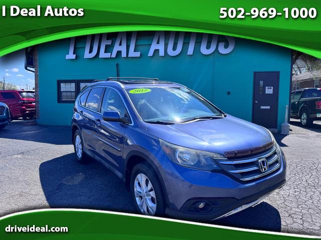 Blue 2013 Honda CR-V EX-L AWD SUV / Crossover All-Wheel Drive Automatic