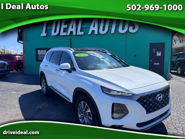 White 2020 Hyundai Santa Fe 2.4L Limited FWD SUV / Crossover Front-Wheel Drive Automatic