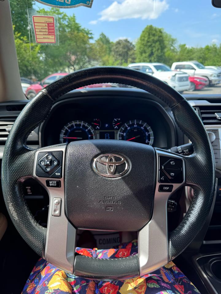 Toyota 4Runner 4WD 4dr V6 Trail Premium (Natl) 2015