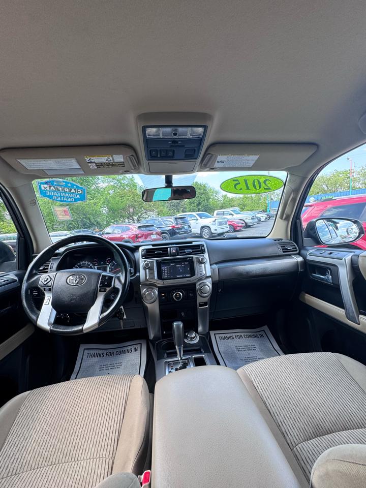 Toyota 4Runner 4WD 4dr V6 Trail Premium (Natl) 2015