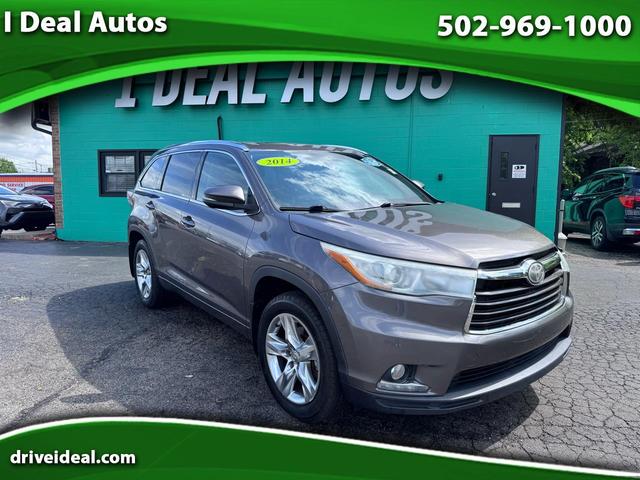 Gray 2014 Toyota Highlander Limited AWD SUV / Crossover All-Wheel Drive Automatic