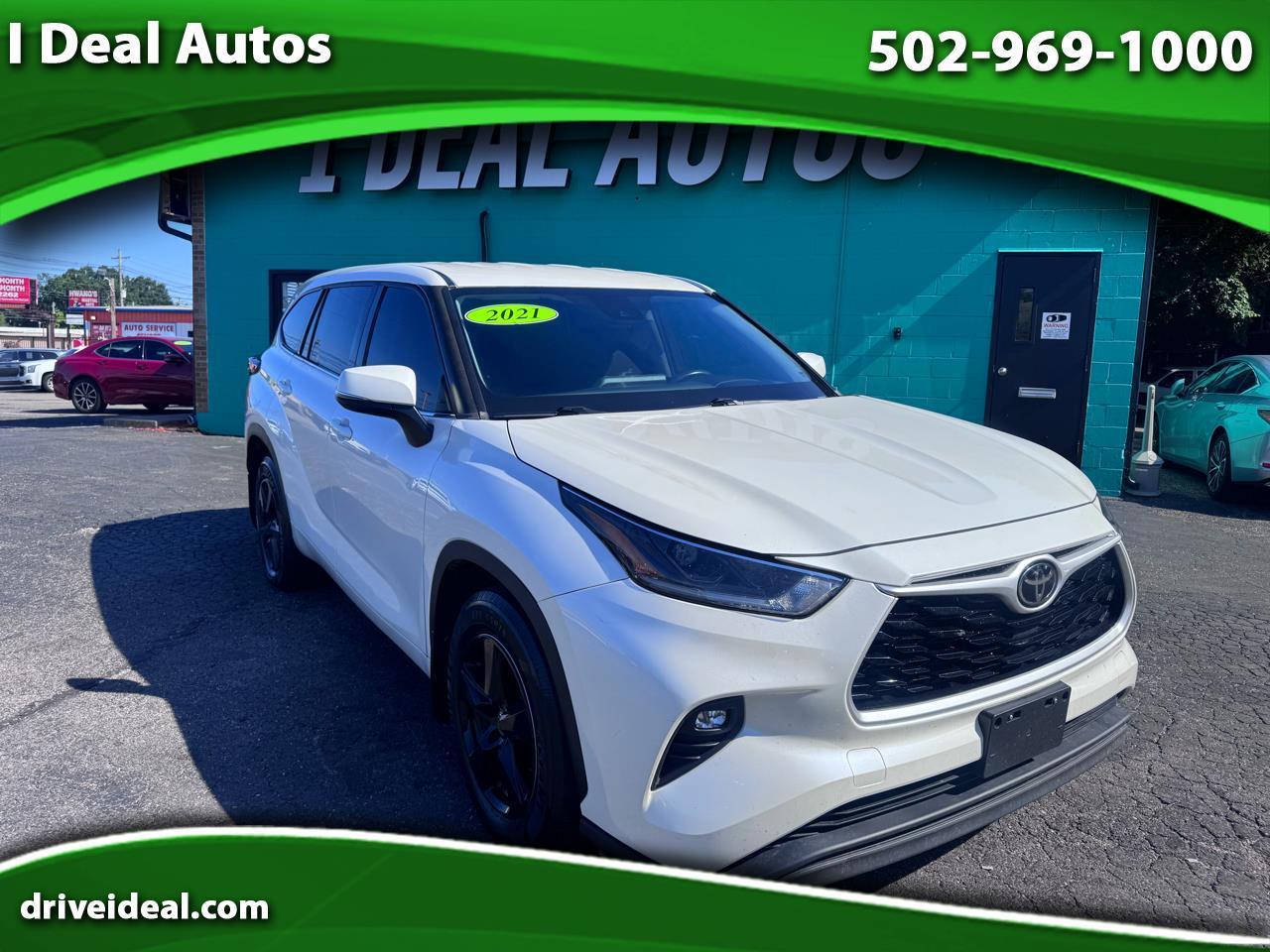 Toyota Highlander LE AWD (Natl) 2021