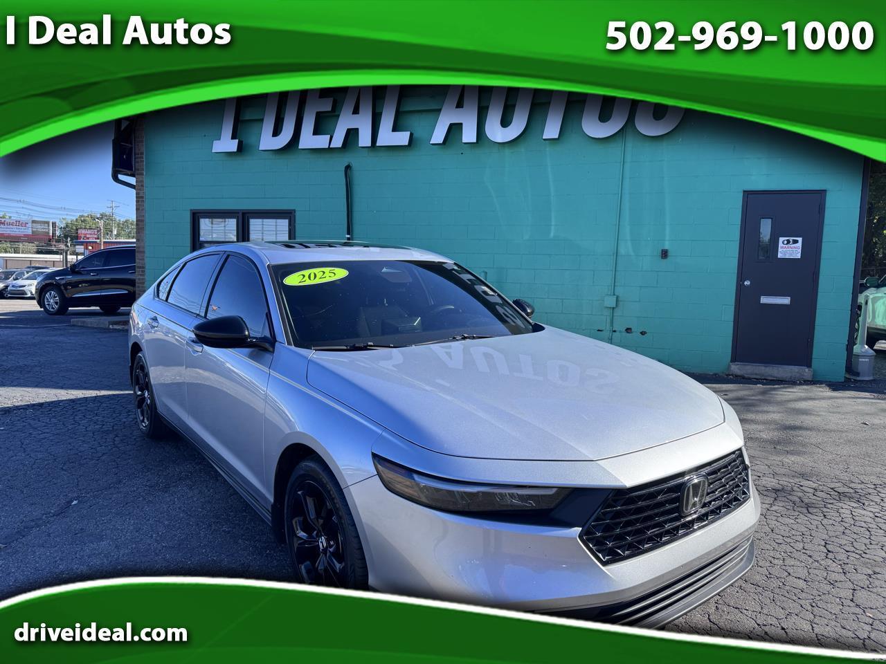 Honda Accord Sedan SE CVT 2025