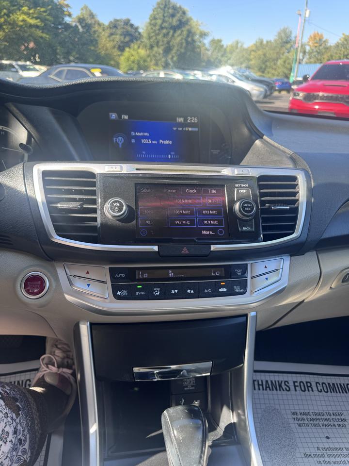 Honda Accord Sedan 4dr I4 CVT EX-L 2015