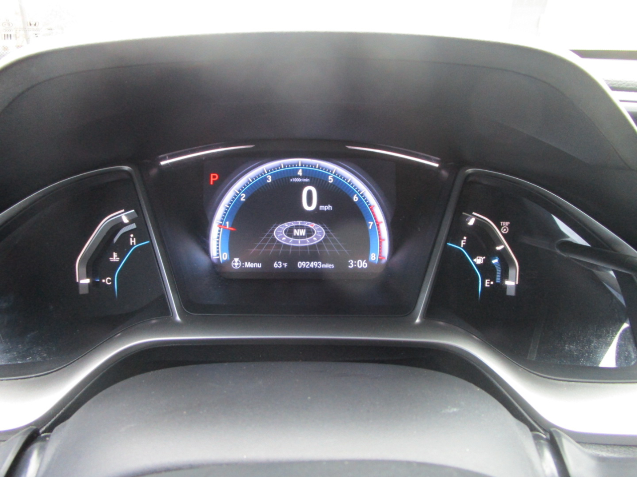 Honda Civic Sedan 4dr CVT Touring 2016