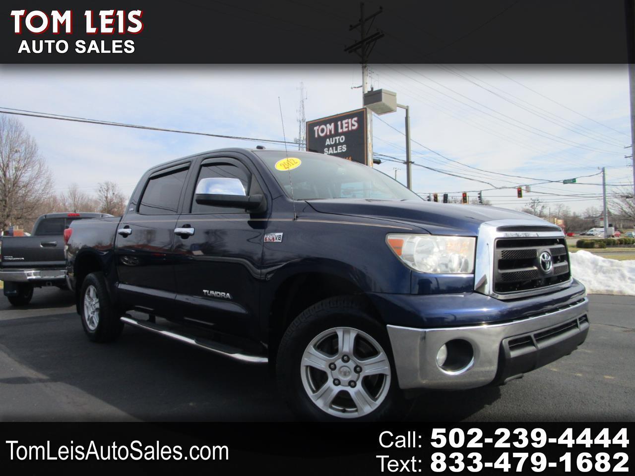 2012 Toyota Tundra 4WD Truck CrewMax 5.7L FFV V8 6-Spd AT (Natl)