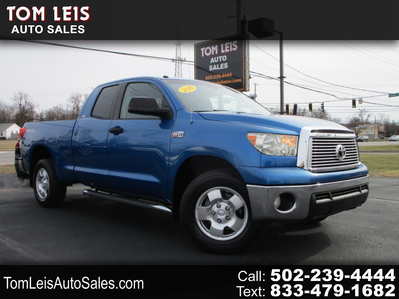 Toyota Tundra 4WD Truck Dbl 5.7L FFV V8 6-Spd AT (Natl) 2010