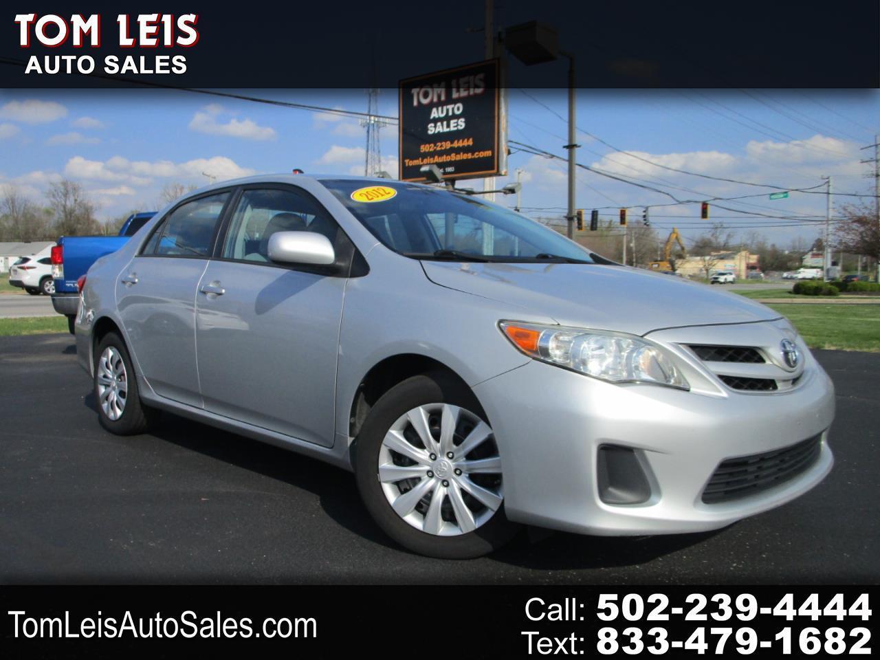 2012 Toyota Corolla 4dr Sdn Auto LE (Natl)