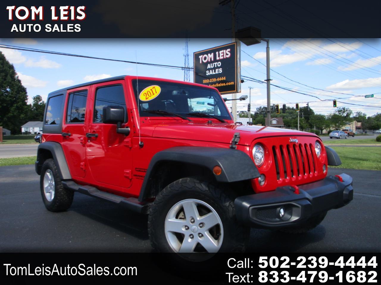 Jeep Wrangler Unlimited Sport 4x4 2017