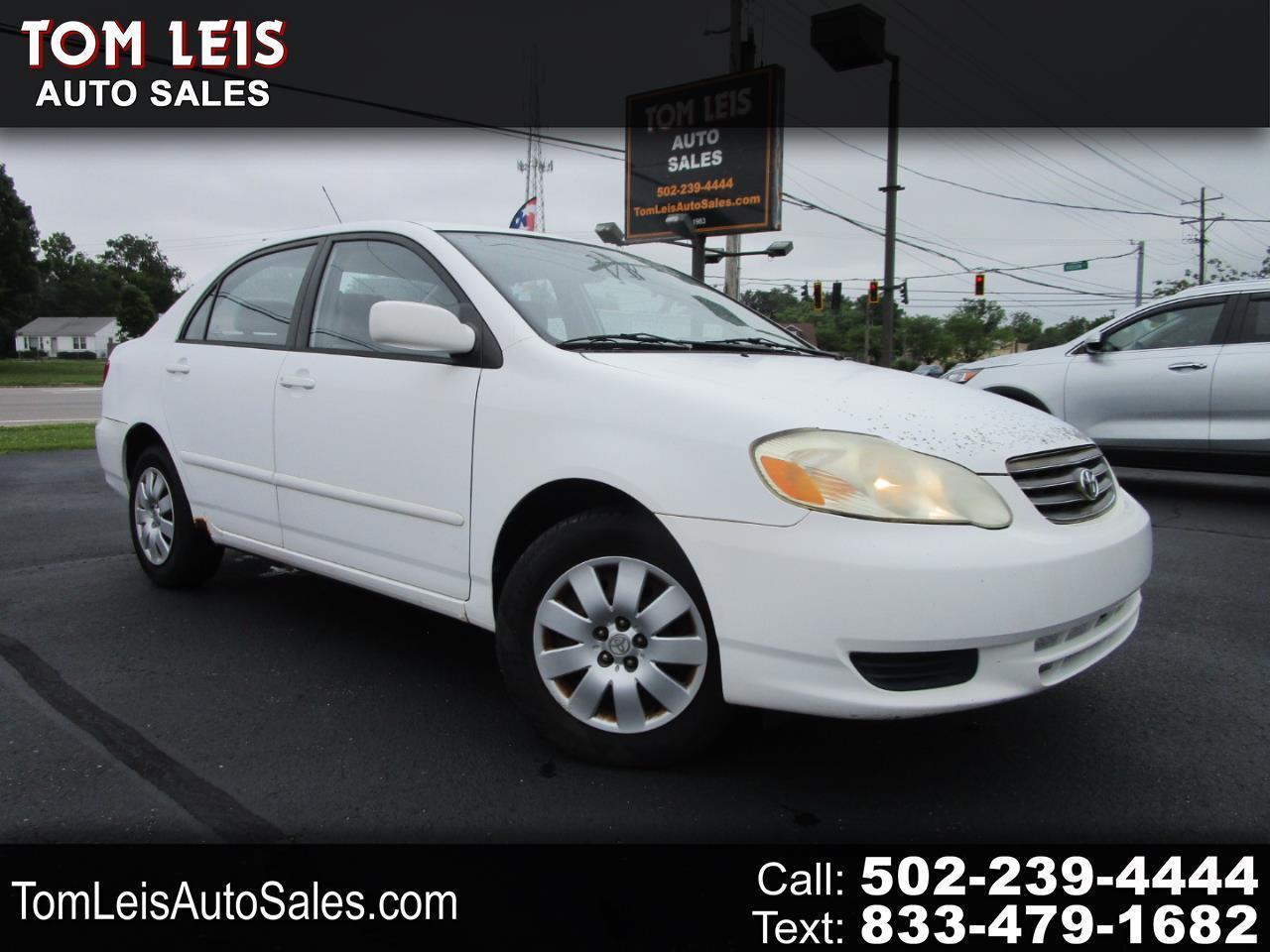 2004 Toyota Corolla 4dr Sdn CE Auto (Natl)