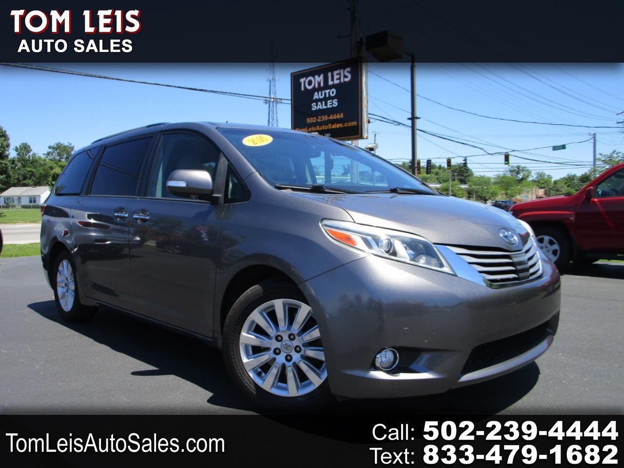 Toyota Sienna 5dr 7-Pass Van XLE Ltd FWD (Natl) 2016