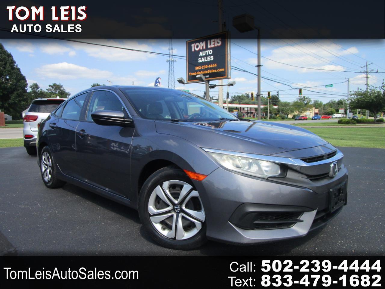 2016 Honda Civic Sedan 4dr CVT LX