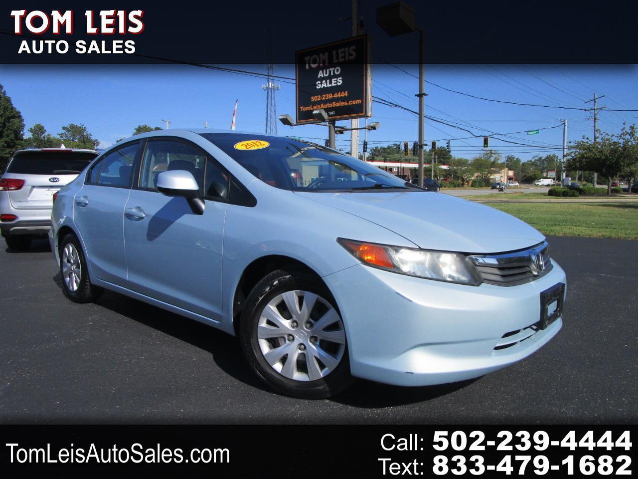 Honda Civic Sdn 4dr Auto LX 2012