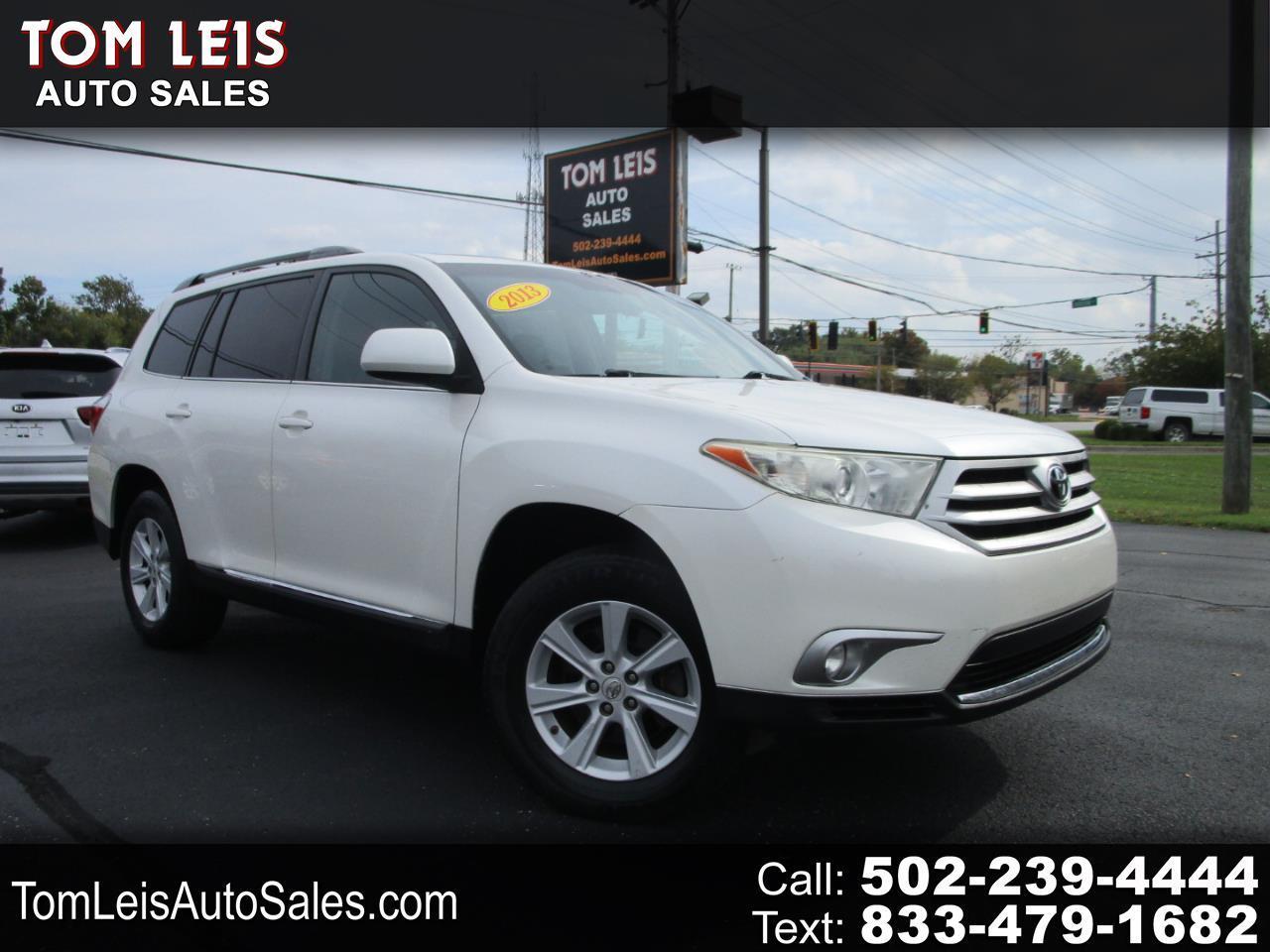 2013 Toyota Highlander 4WD 4dr V6 (Natl)