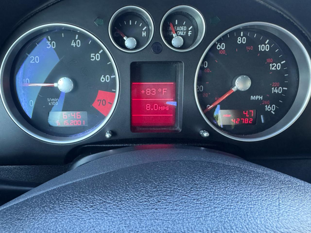 Audi TT Roadster 2001