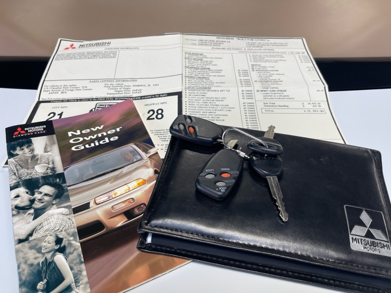 Mitsubishi Eclipse Spyder GS 2D Convertible 1998 Mitsubishi Eclipse Spyder GS 2D Convertible 1998