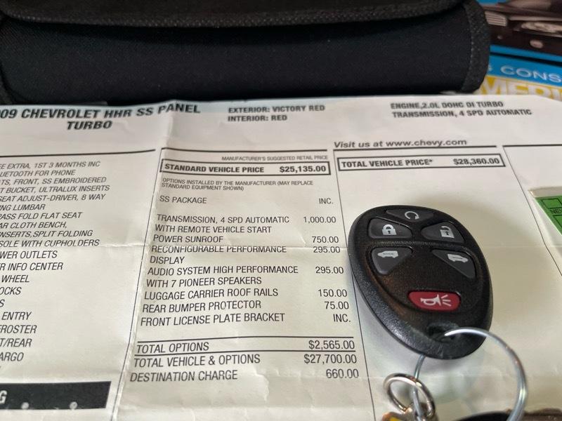 Chevrolet HHR SS Panel 2009