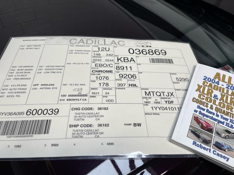 Cadillac XLR Platium Convertible 2009