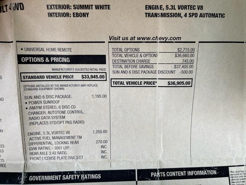 Chevrolet TrailBlazer LT3 4WD 2008