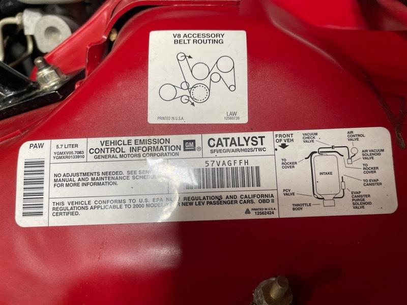 Pontiac Firebird Trans Am 2D Coupe 2000