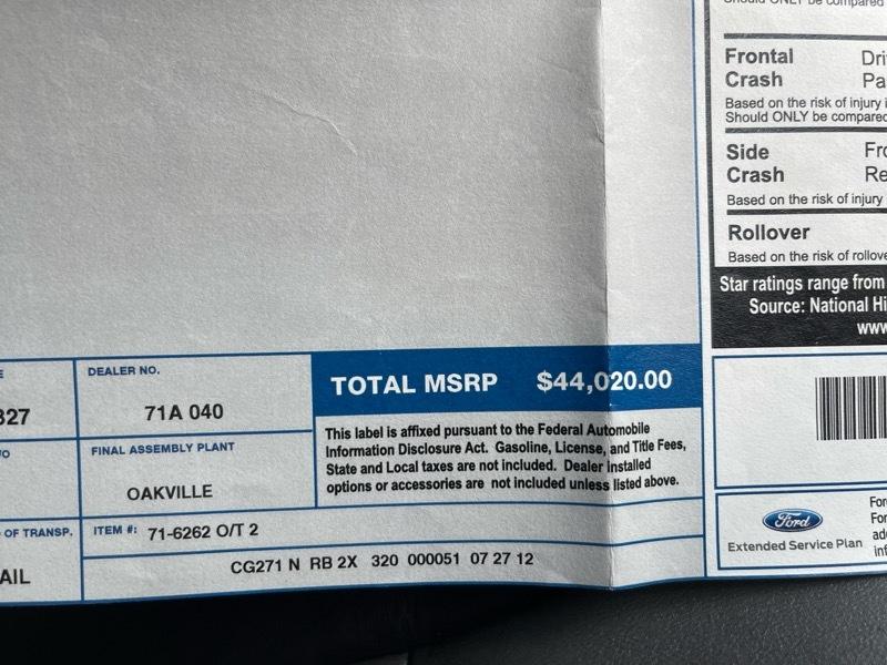 Ford Edge Sport AWD 2013