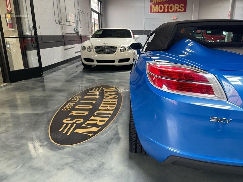 Saturn Sky Hydro Blue Limited Edition 2009
