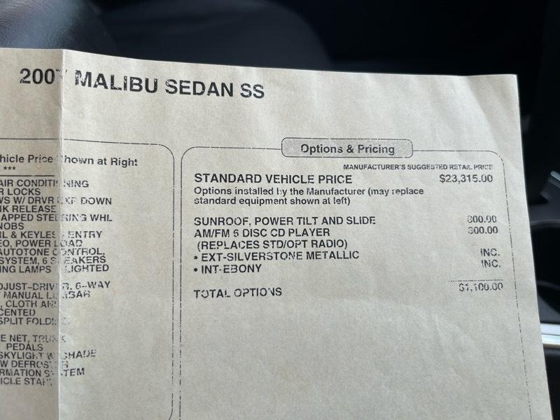 Chevrolet Malibu SS 2007