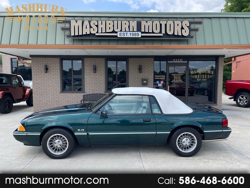 Ford Mustang LX 5.0L convertible 1990