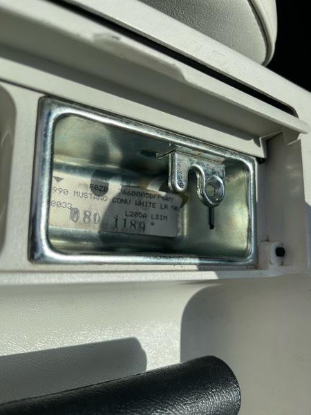 Ford Mustang LX 5.0L convertible 1990