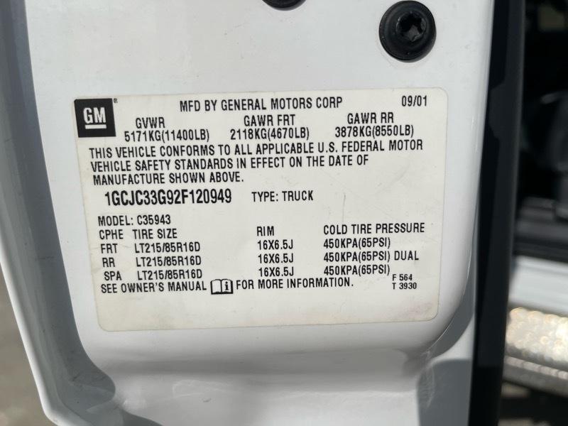 Chevrolet Silverado 3500 Crew Cab 2WD 2002