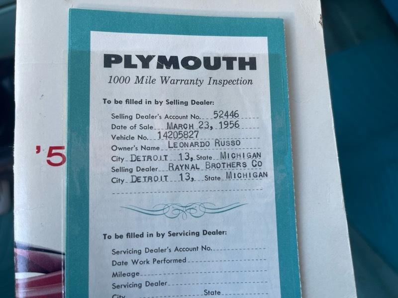 Plymouth Plaza  1956