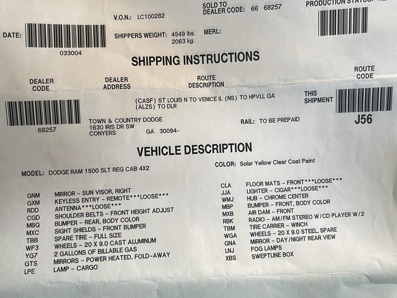 Dodge Ram 1500  2004