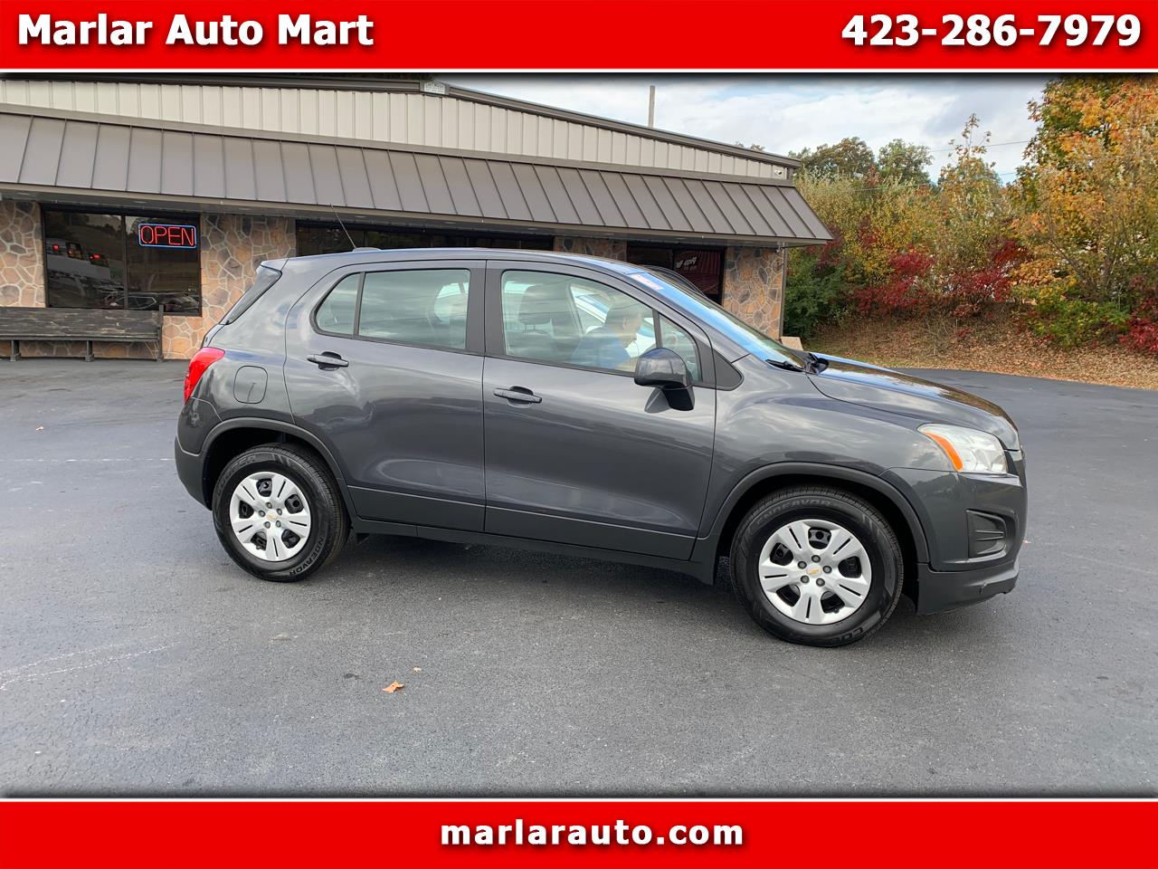 Used 2016 Chevrolet Trax LS FWD for Sale in Oneida TN 37841 Marlar Auto Mart