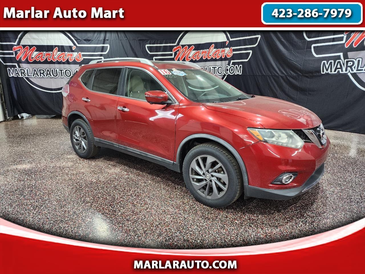 2016 Nissan Rogue AWD 4dr SL